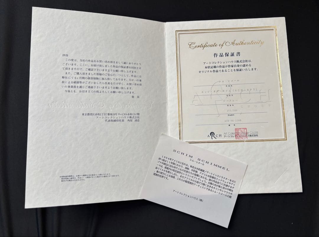 シムシメール ジクレー版画 エッジオブタイム - メルカリ