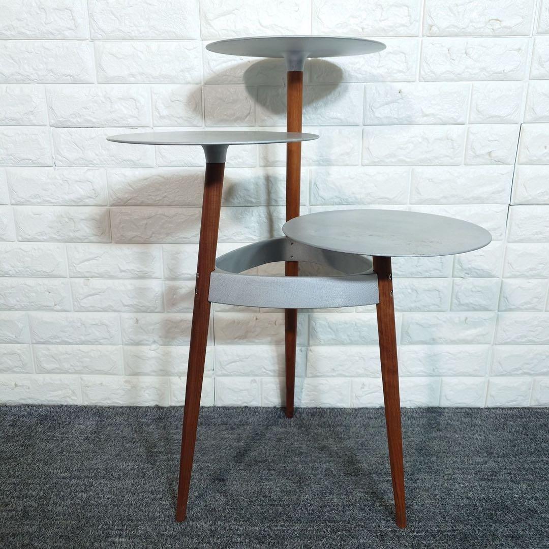 IDCOTSUKA サイドテーブル HK+03 ナラ材 インテリア A059