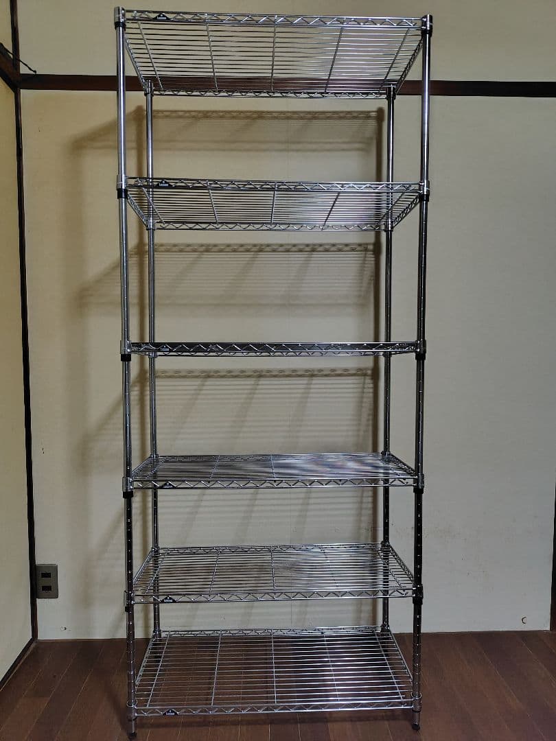 ☆ルミナス スリムラック 6段 1段と敷板7枚付