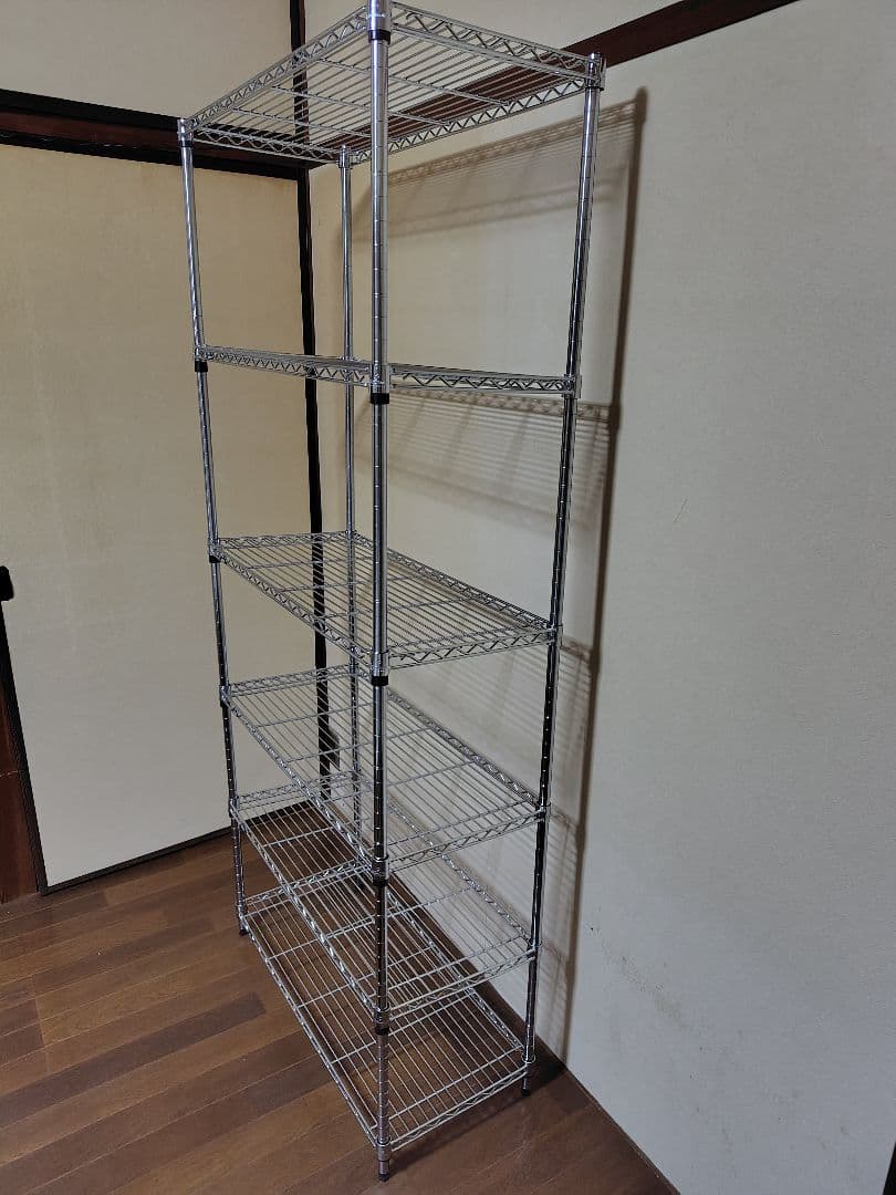 ☆ルミナス スリムラック 6段 1段と敷板7枚付