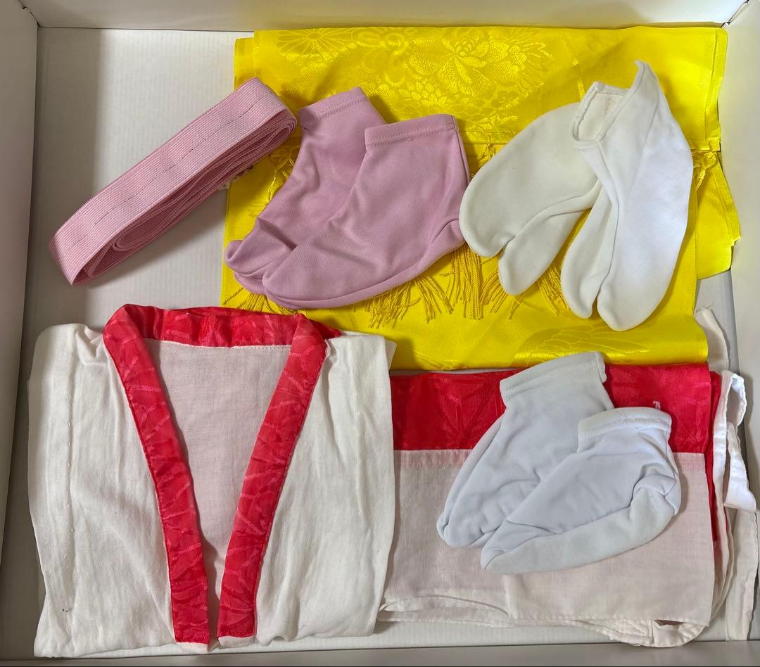 七五三用の着物　3歳女の子被布フルセット