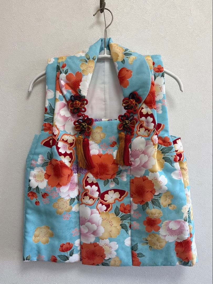 七五三用の着物　3歳女の子被布フルセット