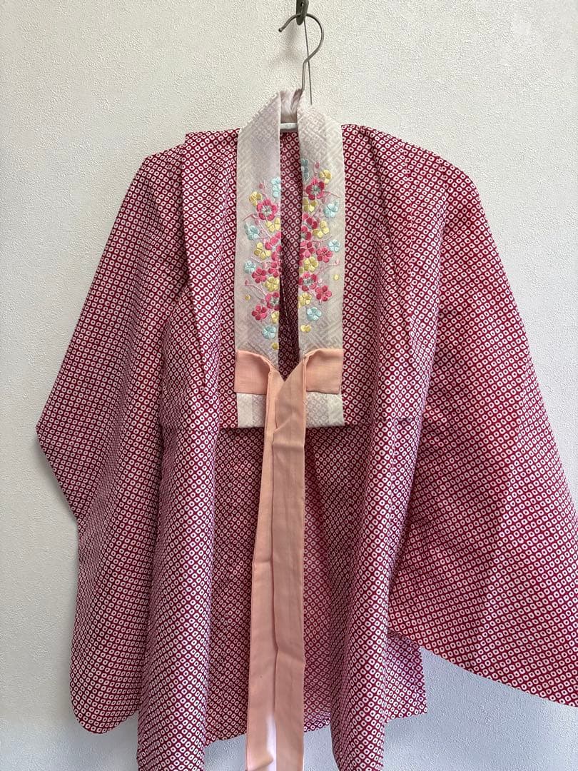 七五三用の着物　3歳女の子被布フルセット