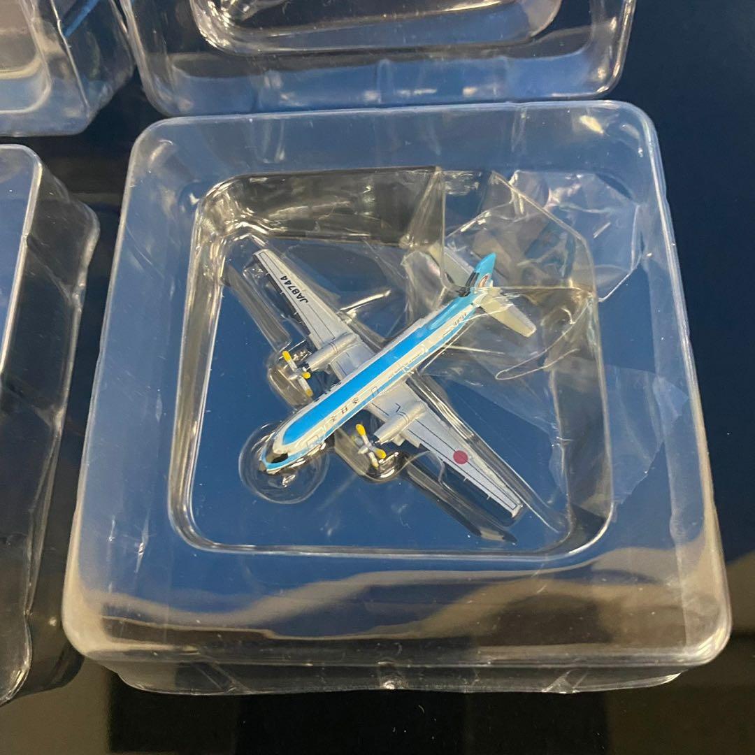 全日空　飛行機　合金フィギュア　4機  JA8744 JA8755