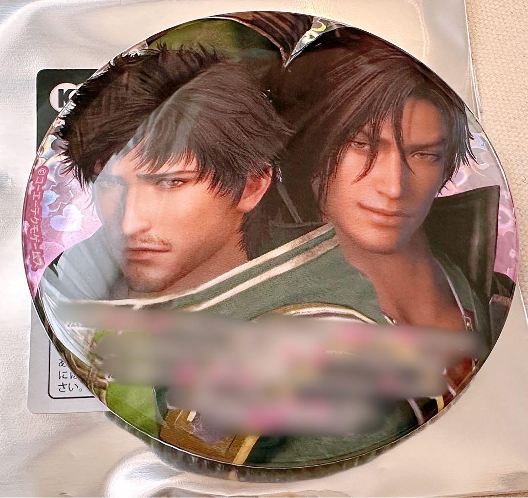 無双8 真・おでかけ台詞トレーディングホログラム缶バッジ徐庶&法正