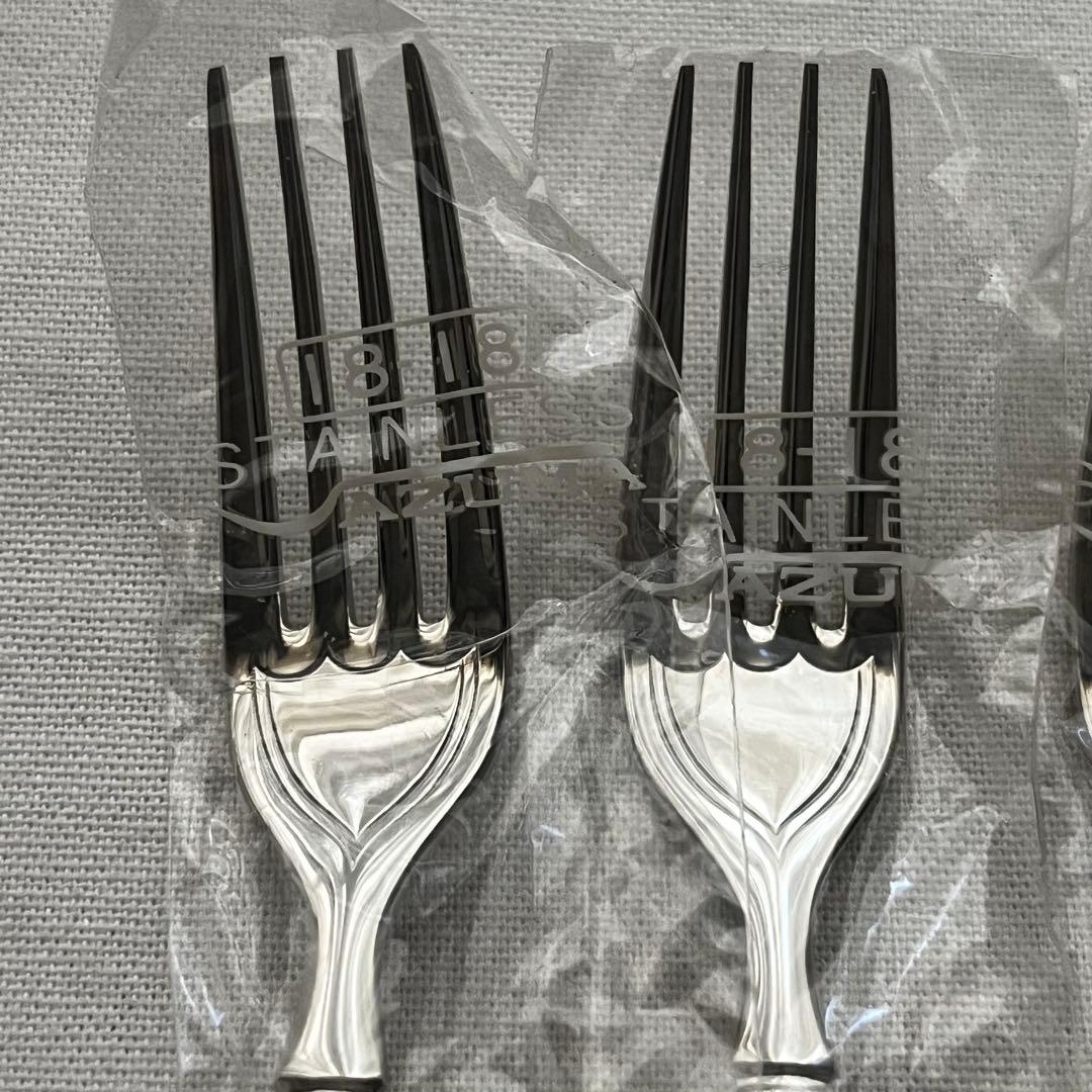 アズマ インペリアル 18-18ステンレス フォーク 4本 四つ又 カトラリー