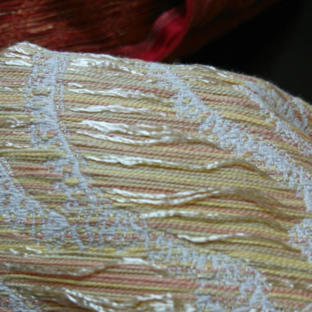 フィスバ（FISBA)クッションカバー　２枚　紅白逸品