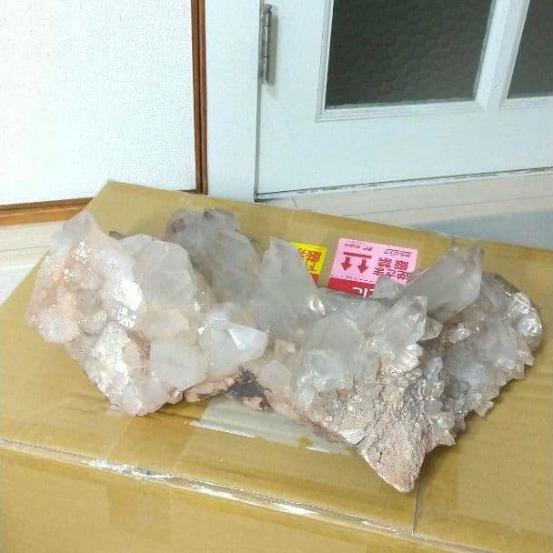 値下げ 智-21【ヒマラヤ クル地区産 巨大 ピンククラスター】