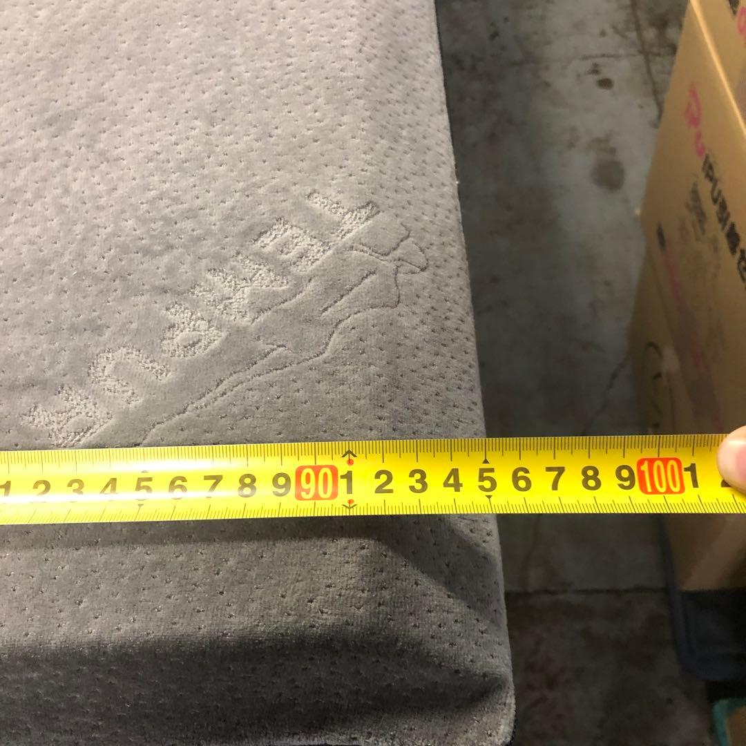 【直接引取可能】TEMPUR テンピュール 低反発マットレス シングル 三つ折り