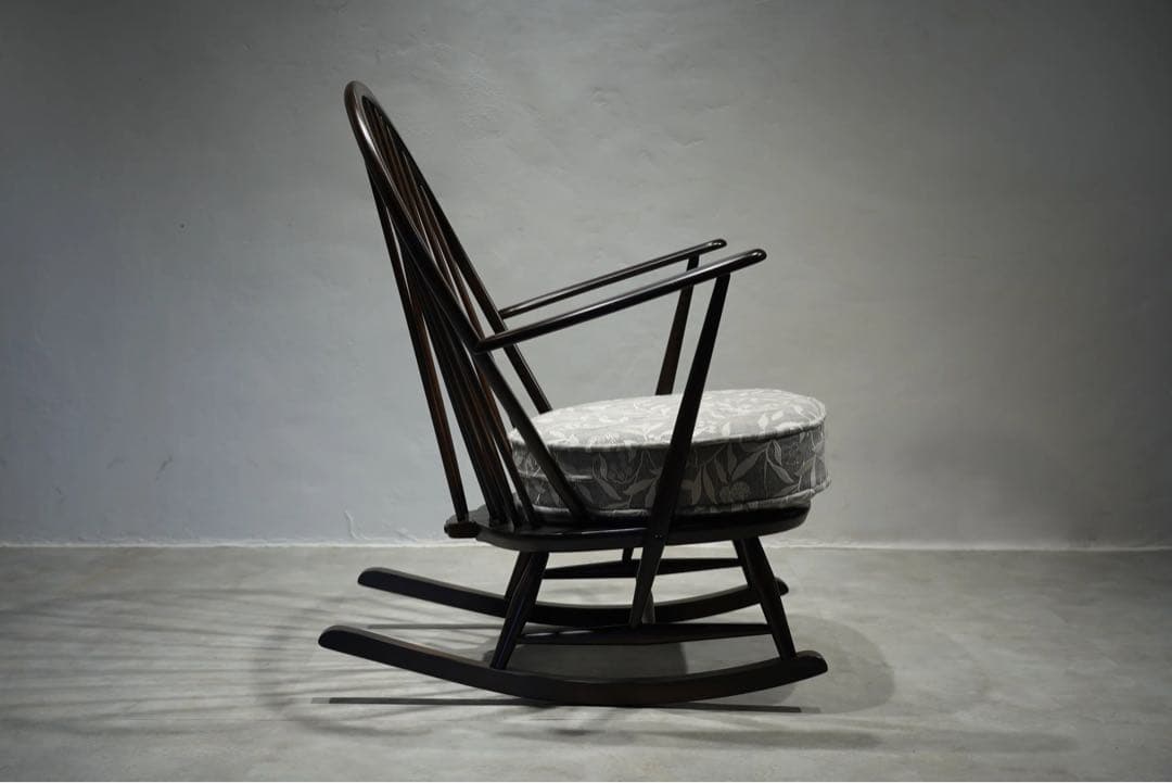 アーコール　ERCOL　グランドファザー　ロッキングチェア　Morris モリス
