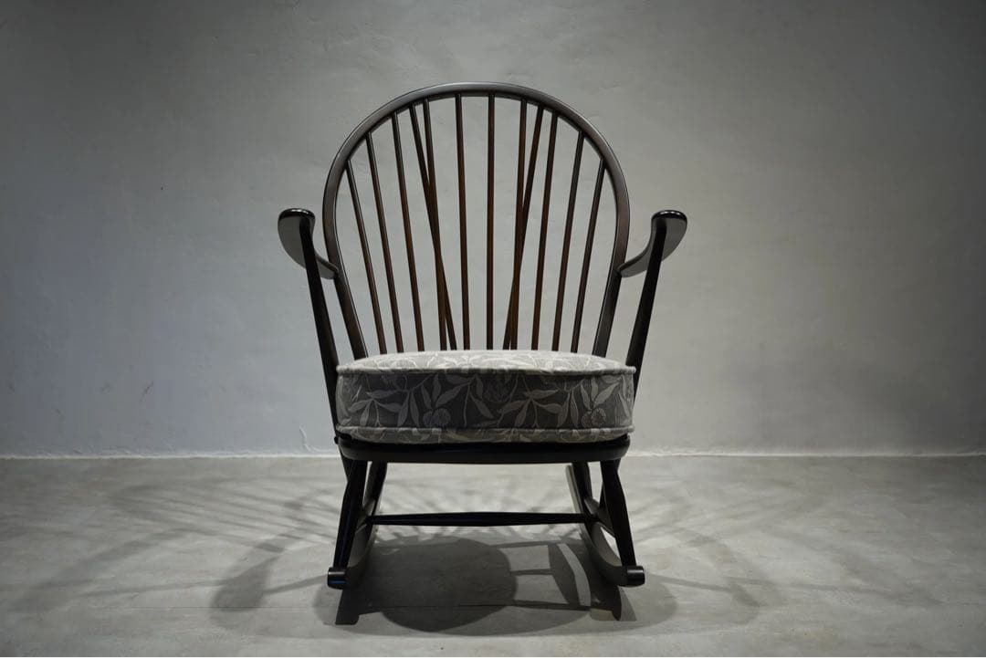 アーコール　ERCOL　グランドファザー　ロッキングチェア　Morris モリス