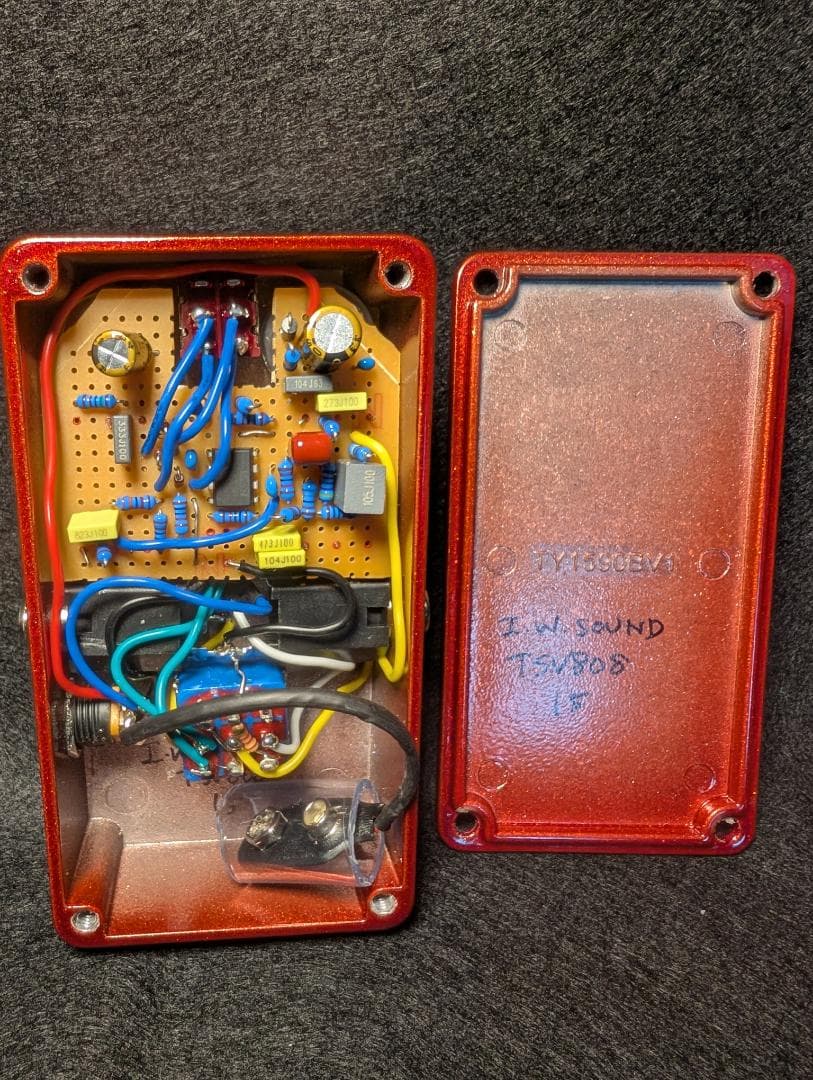 TSV808 クローン ギター用エフェクター - メルカリ