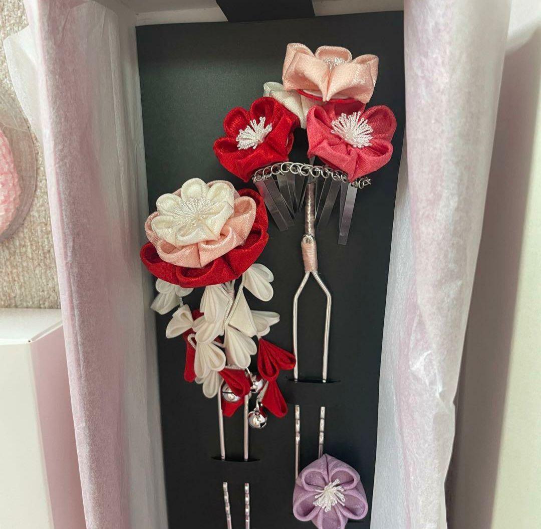 京都　おはりばこ　髪飾りセット 七五三