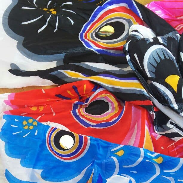 タロウゴイ  鯉のぼりセット。ポールつき