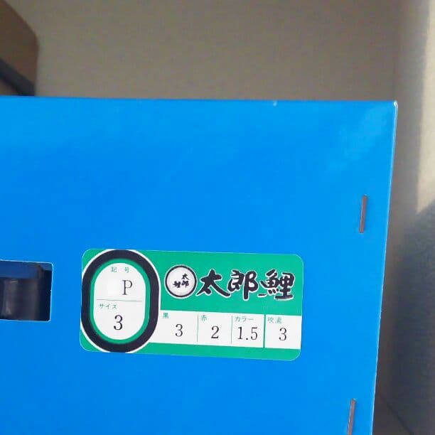 タロウゴイ  鯉のぼりセット。ポールつき