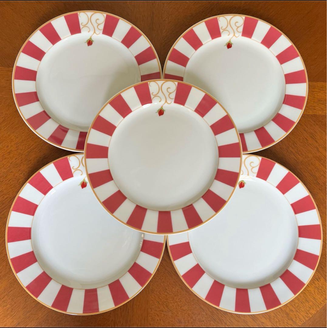 【希少品】ベルナルドリモージュ★Bois de Rose★デザート皿　5枚