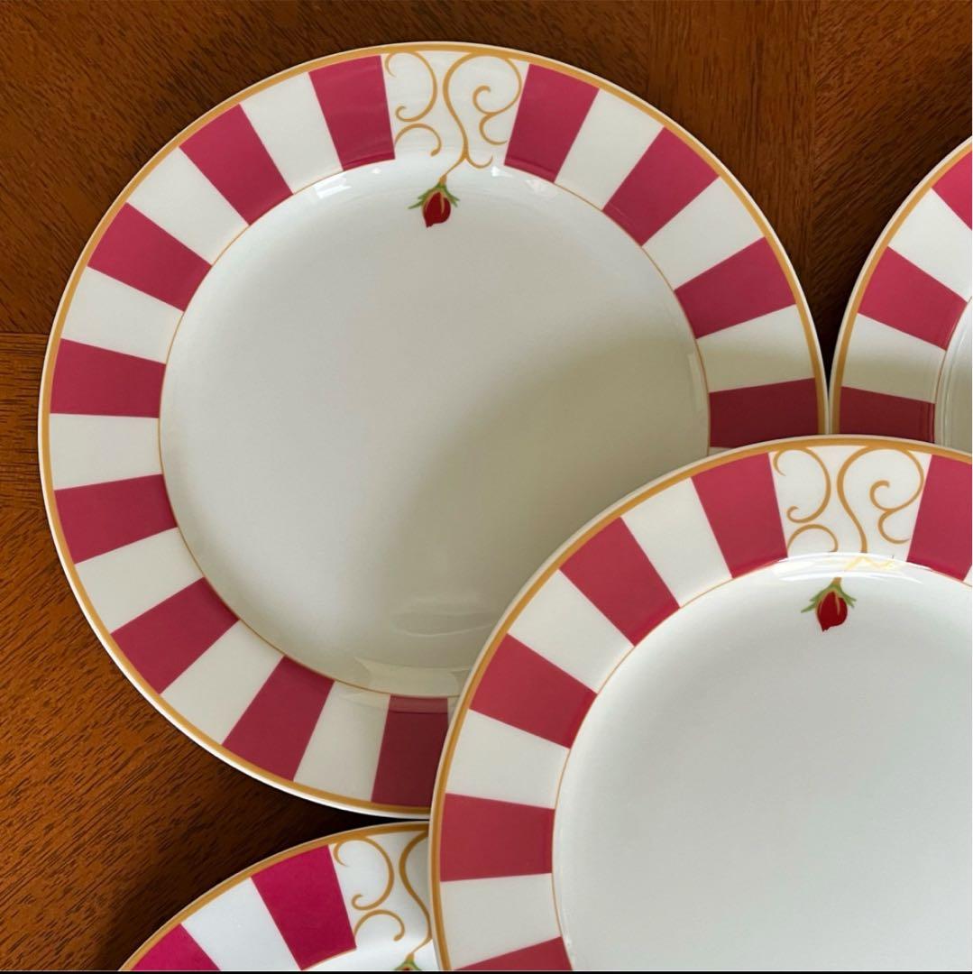 【希少品】ベルナルドリモージュ★Bois de Rose★デザート皿　5枚