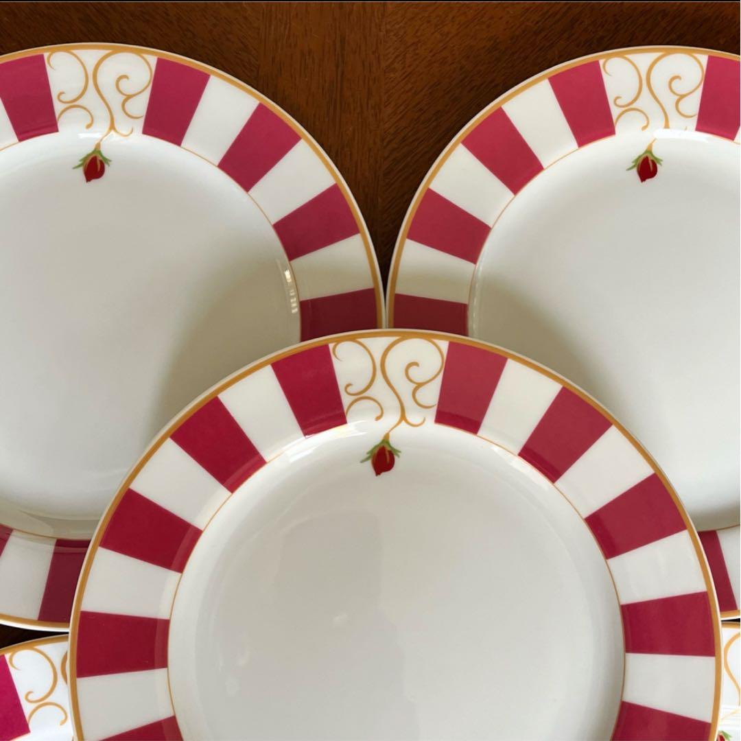 【希少品】ベルナルドリモージュ★Bois de Rose★デザート皿　5枚