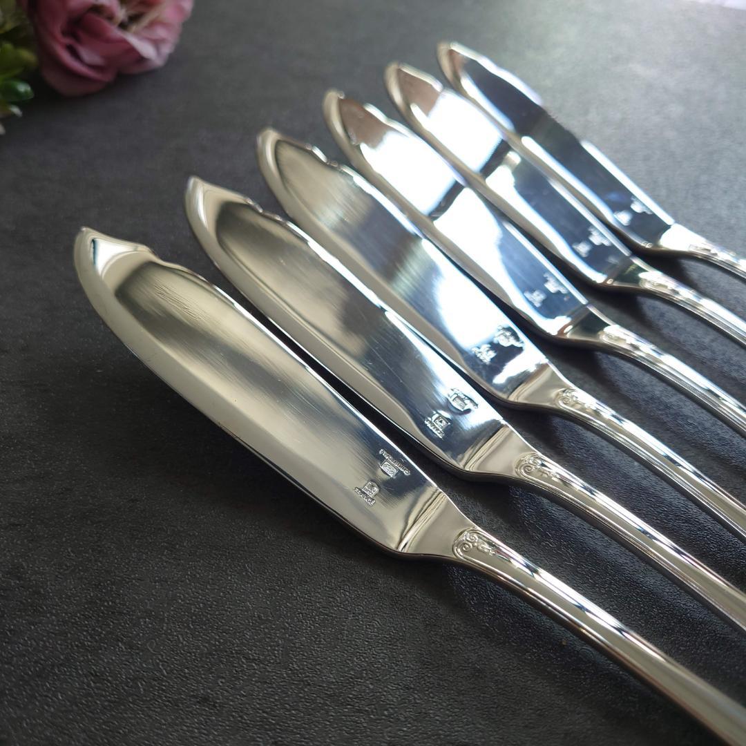 希少 美品 クリストフル マルメゾン フィッシュナイフ 6点