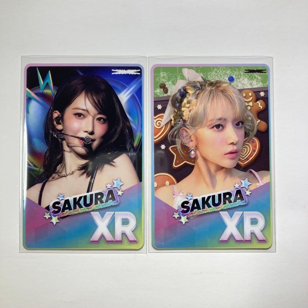 LE SSERAFIM サクラ 2枚 Rhythm Hive XRトレカ - メルカリ
