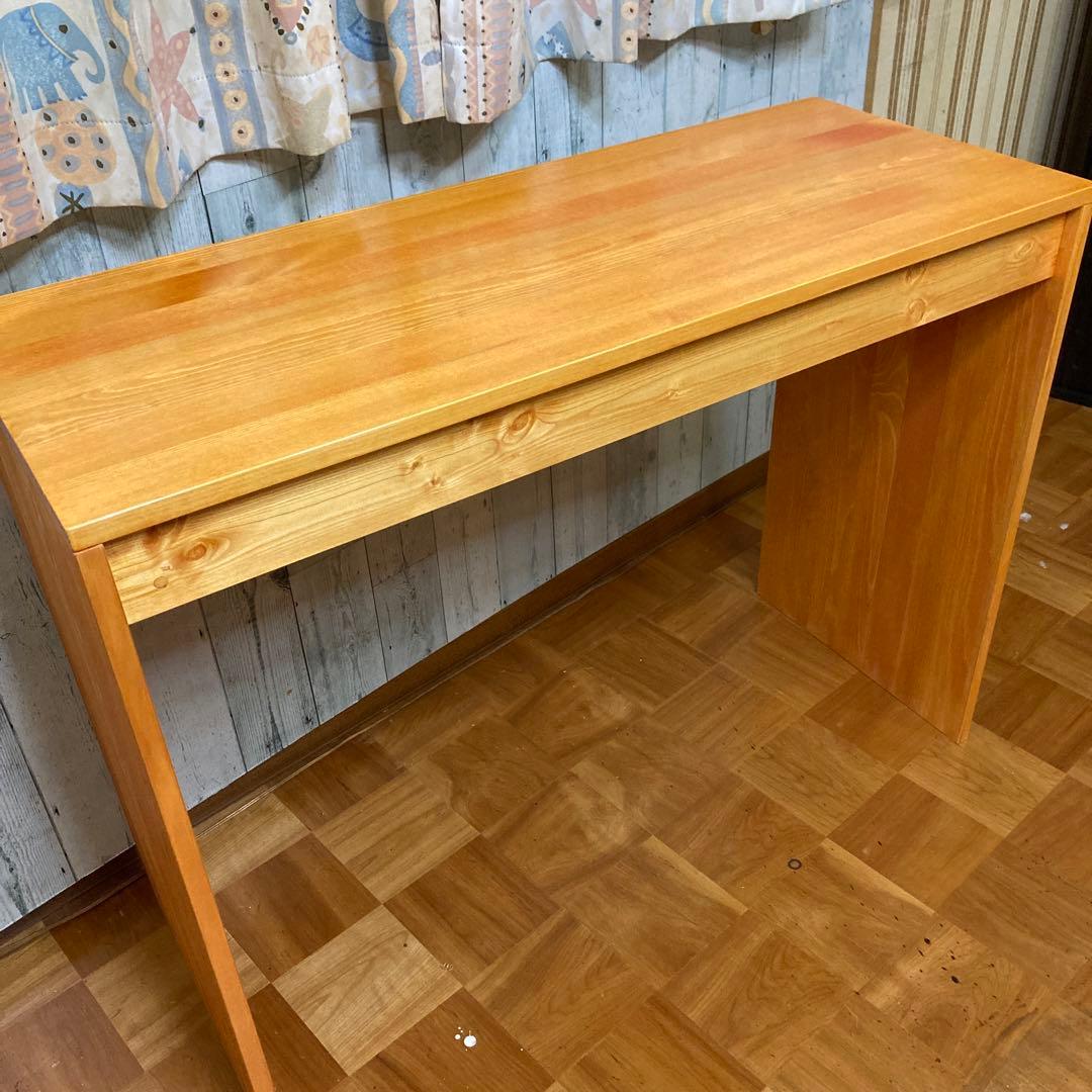 机 テーブル カウンター 幅100cm パイン集成材