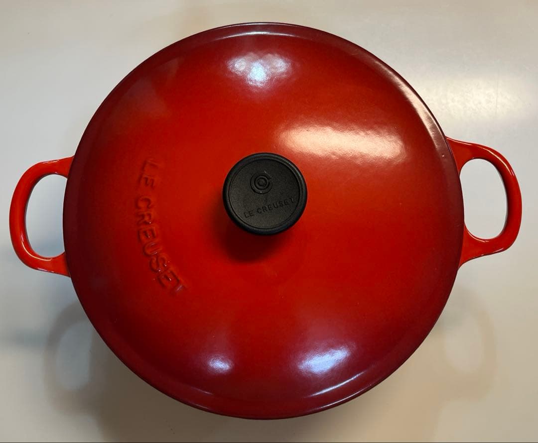 ル・クルーゼ チェリーレッド マルミット 22cm