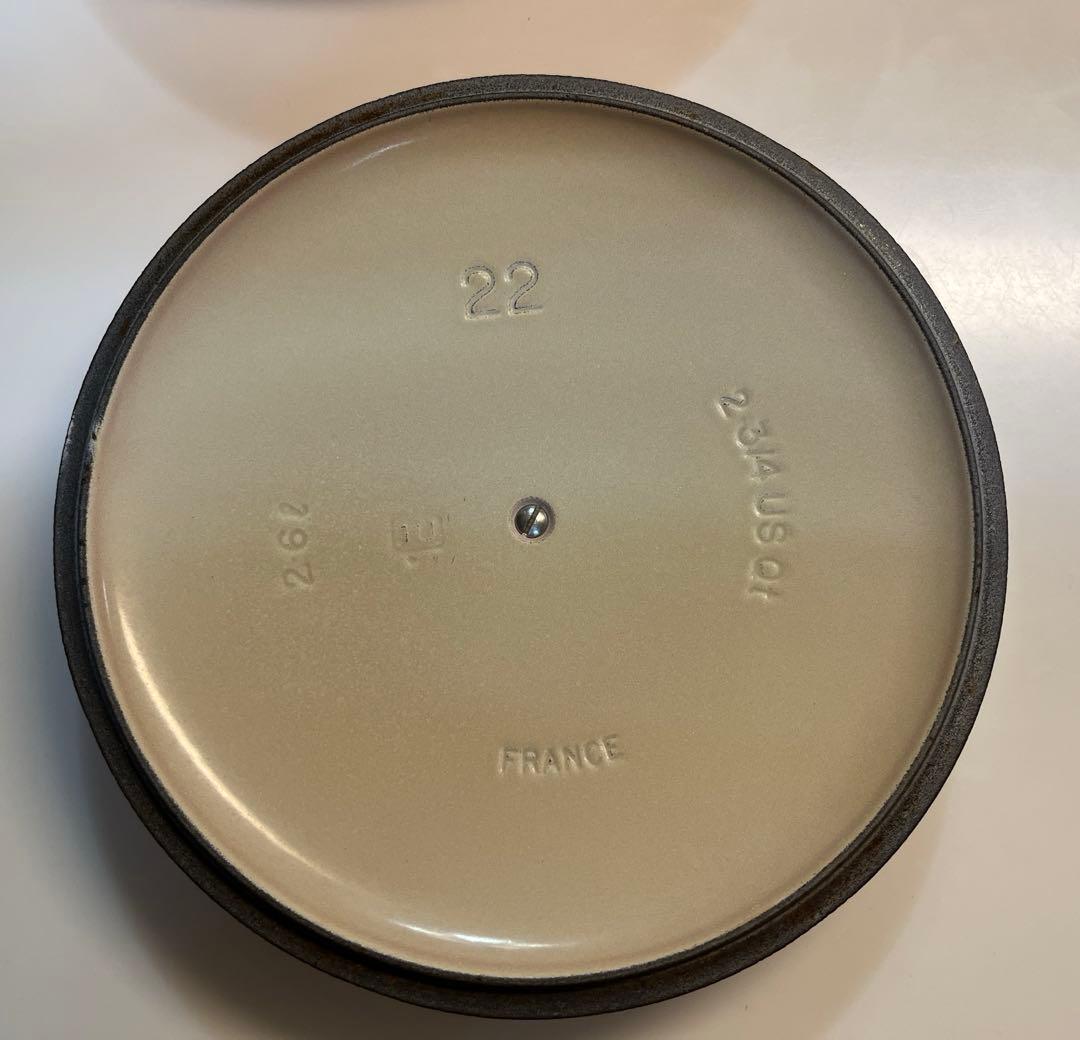 ル・クルーゼ チェリーレッド マルミット 22cm