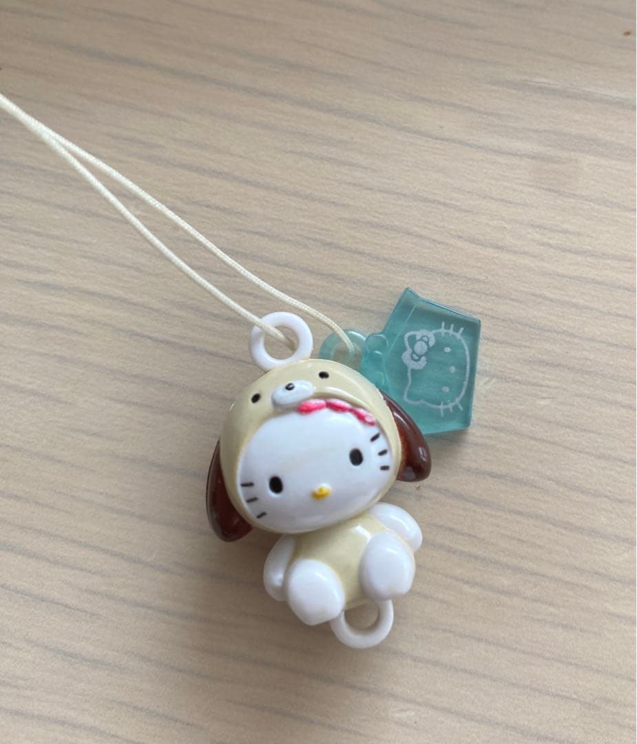 サンリオ 平成レトロ ハローキティ 干支 犬 キーホルダー 当時物