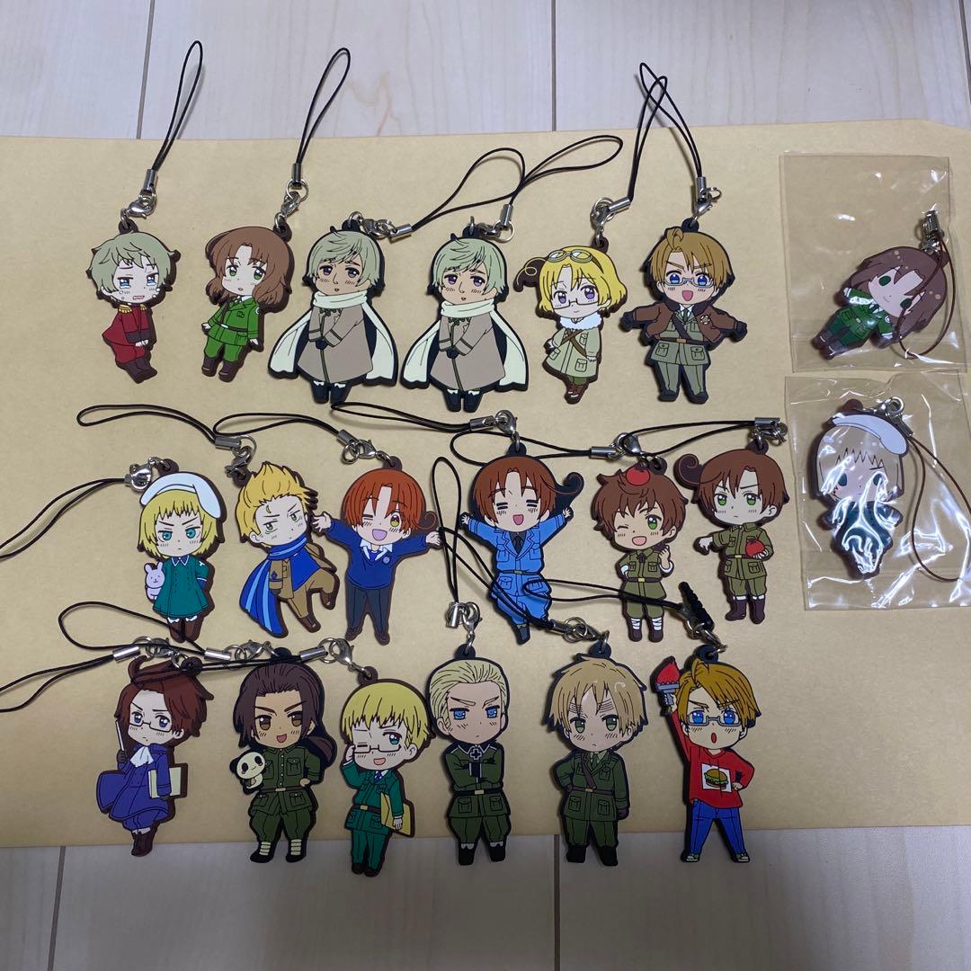 ヘタリア ラバーストラップ セット - メルカリ