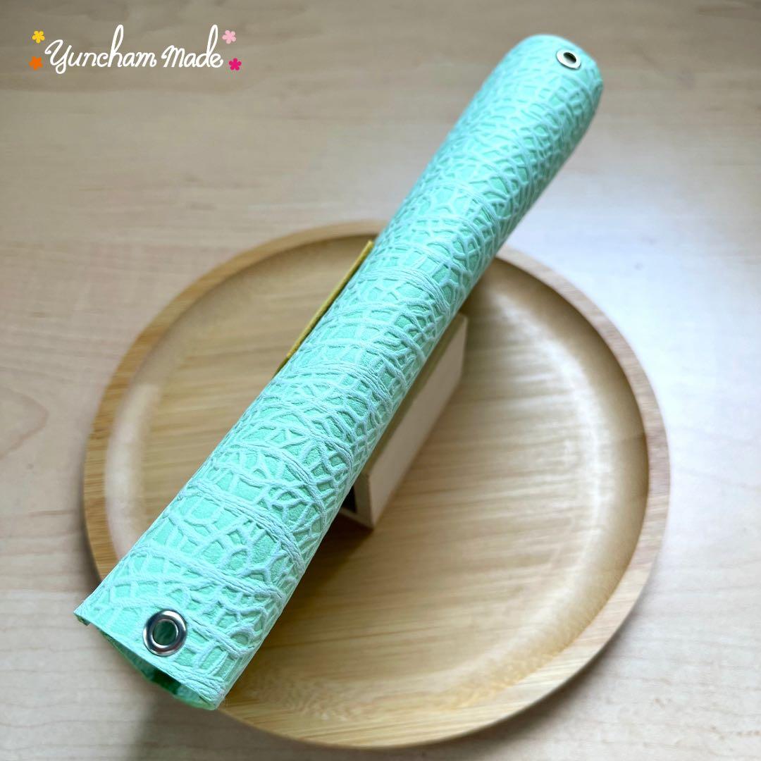 【長財布】　進化　メロンの革小物