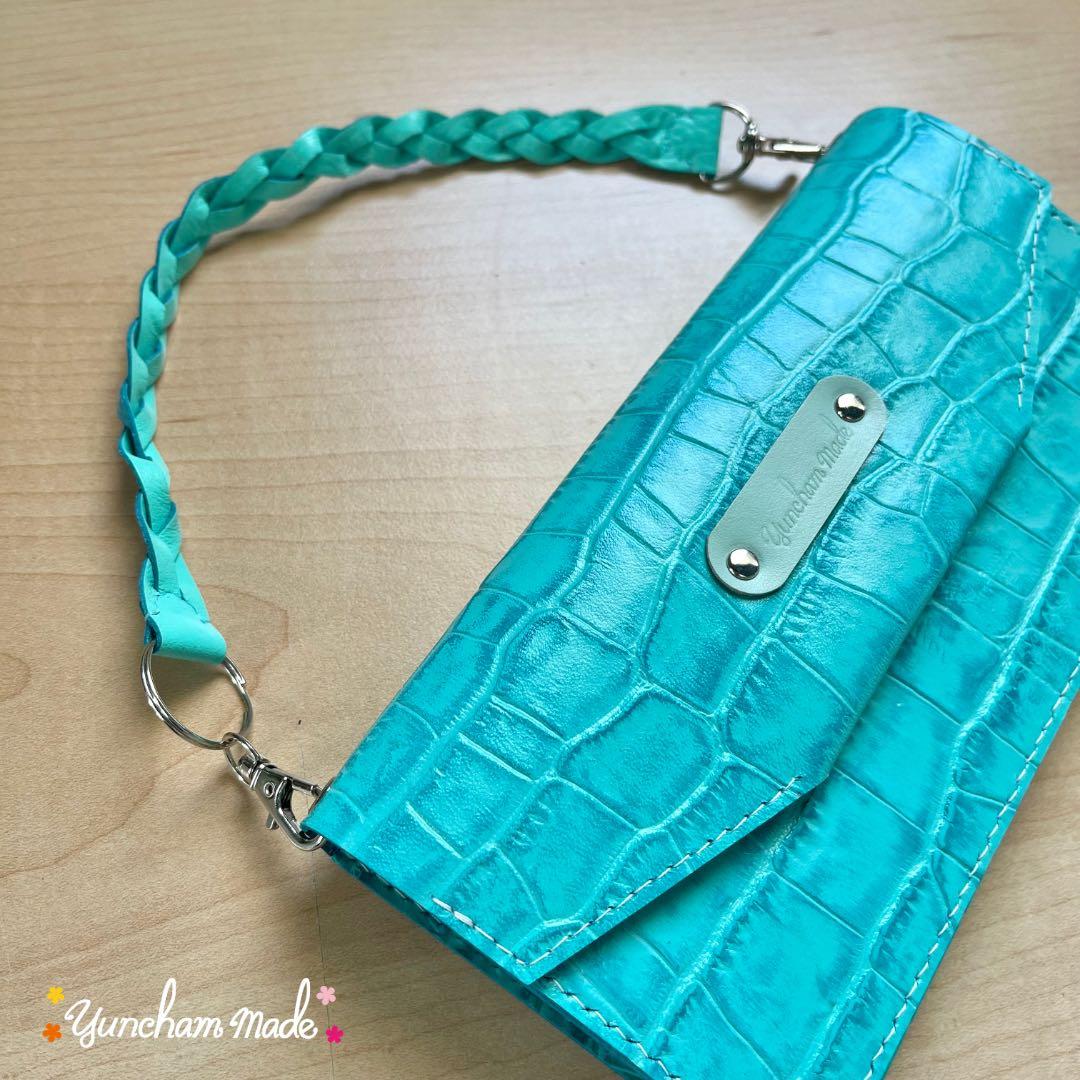 【長財布】　進化　メロンの革小物