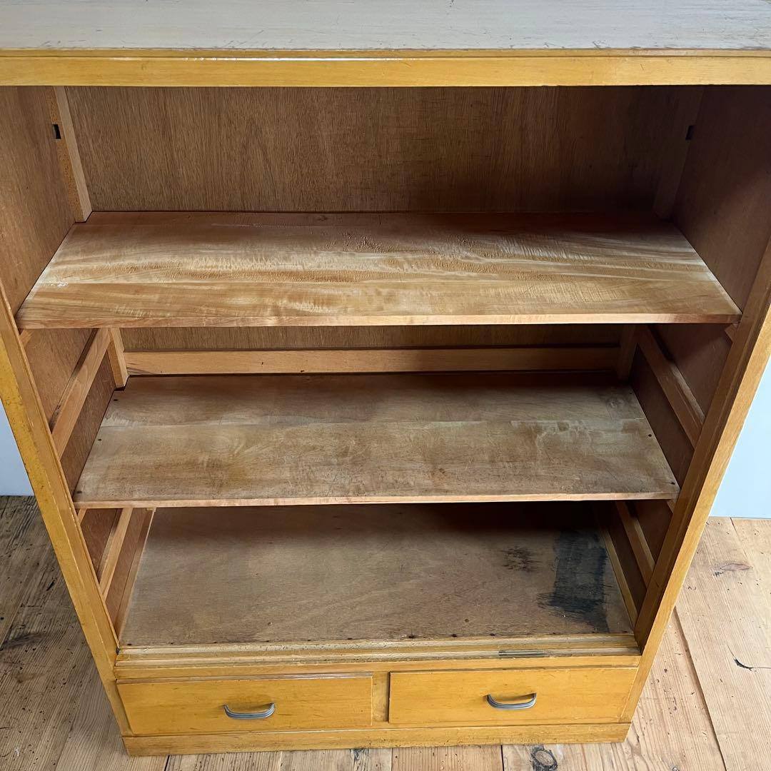 アンティーク オープンラック 食器棚 シェルフ 飾り棚 昭和レトロ z720