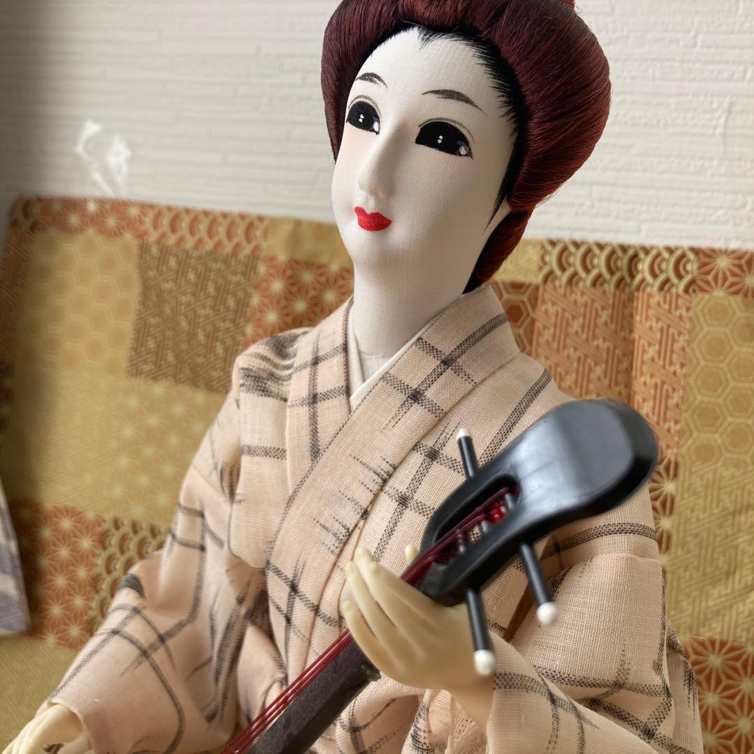 琉球人形　（ガラスケースはご希望に合わせて発送します　コメント欄より）