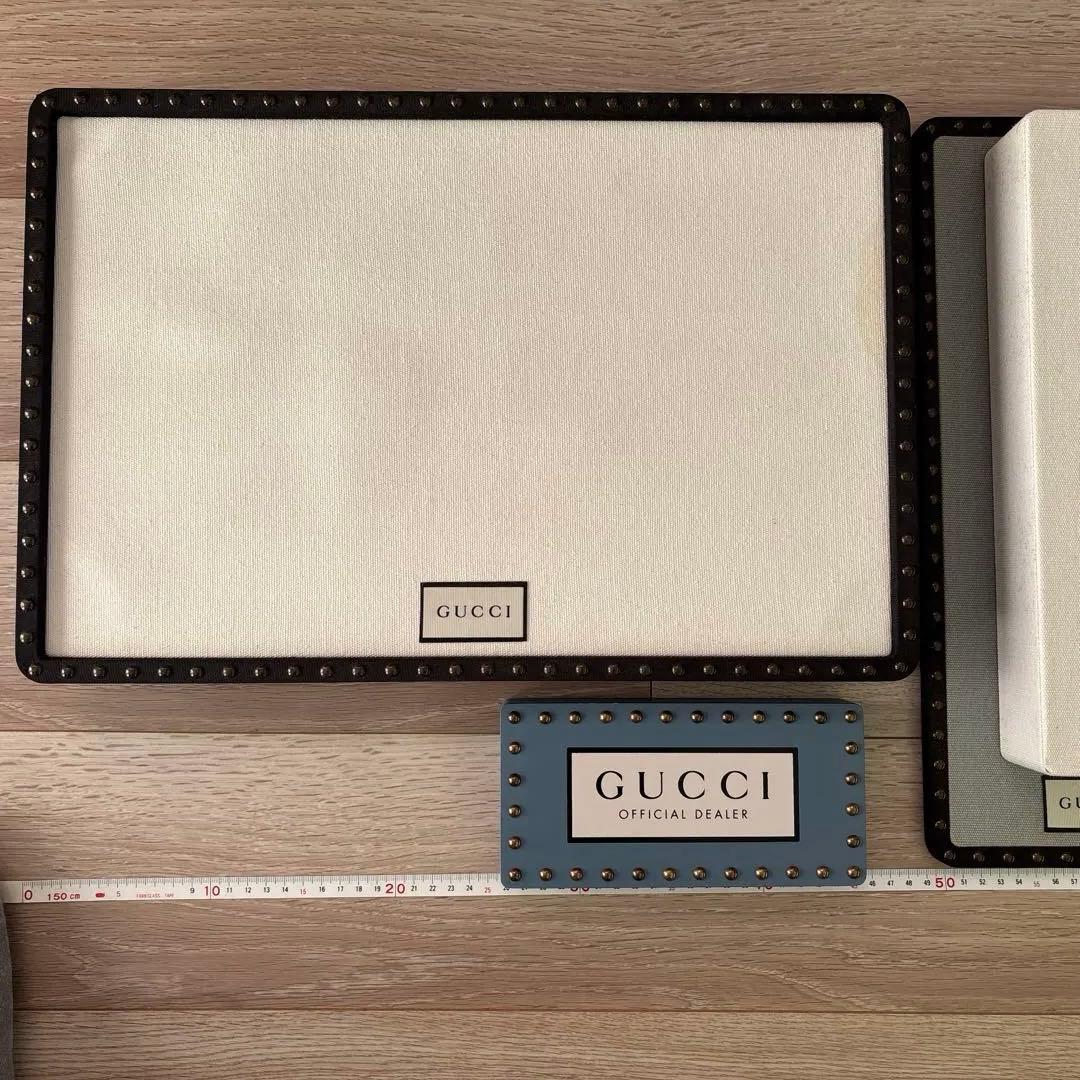 GUCCI ディスプレイ棚　三点セット
