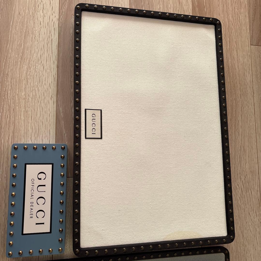 GUCCI ディスプレイ棚　三点セット
