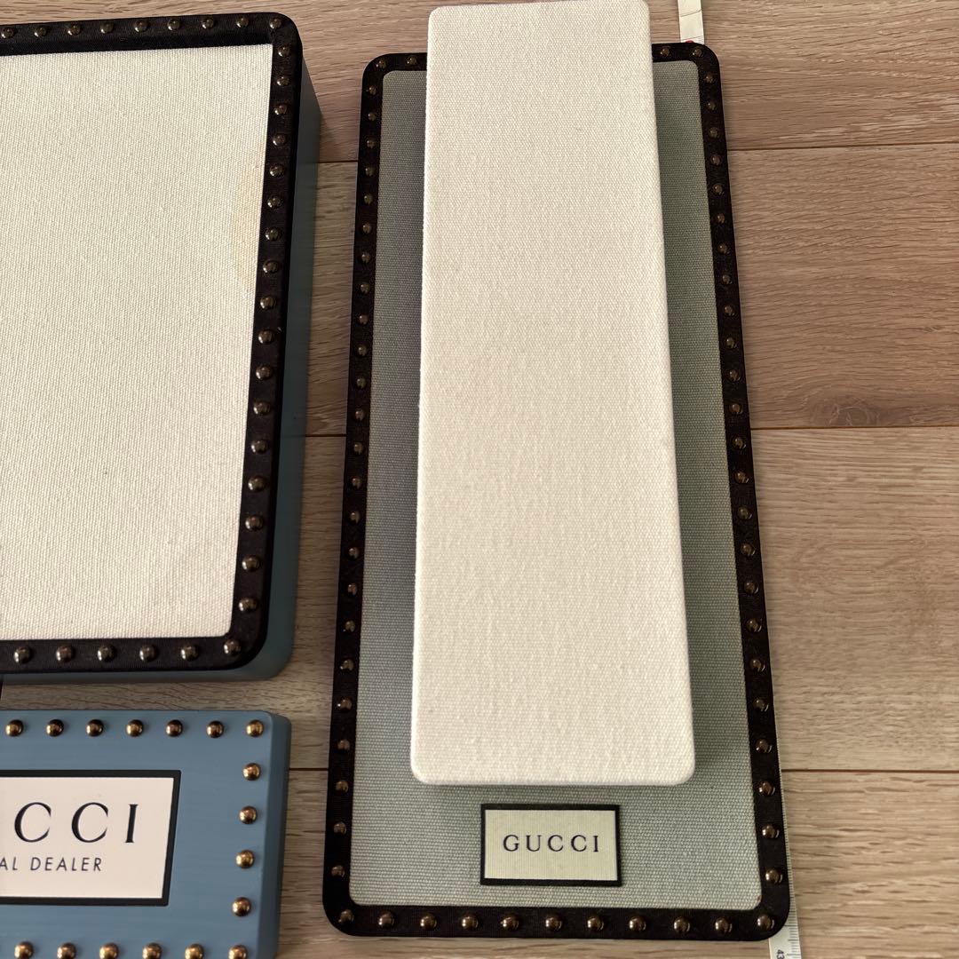 GUCCI ディスプレイ棚　三点セット
