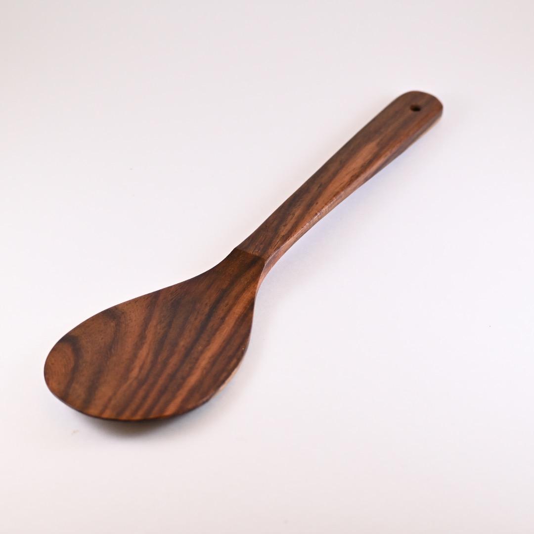 【超レア！未使用】デンマーク★ローズウッド木製サラダトング＆ライススクープセット