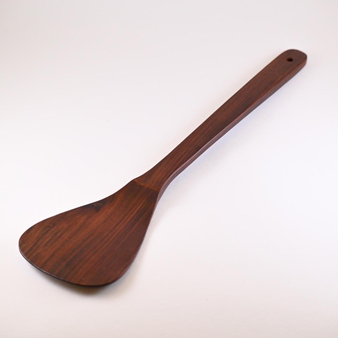 【超レア！未使用】デンマーク★ローズウッド木製サラダトング＆ライススクープセット