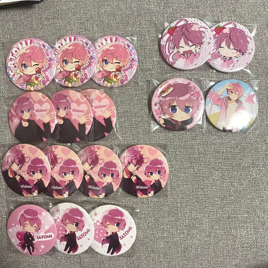 すとろべりーぷりんす すとぷり さとみ 缶バッジ セット - メルカリ