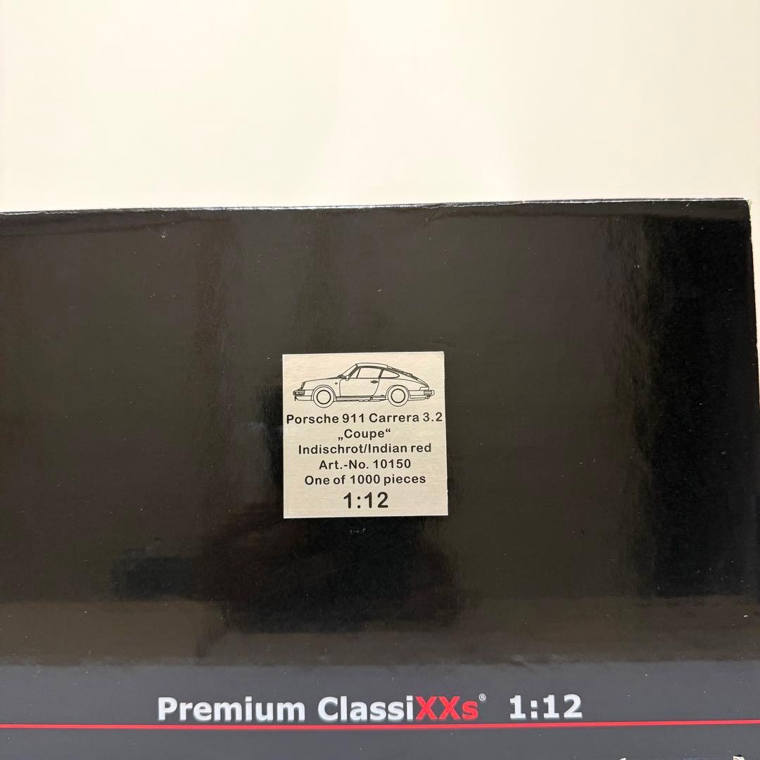 1/12 ポルシェ　911　カレラ　 3.2 クーペ　レッド　ドア開閉