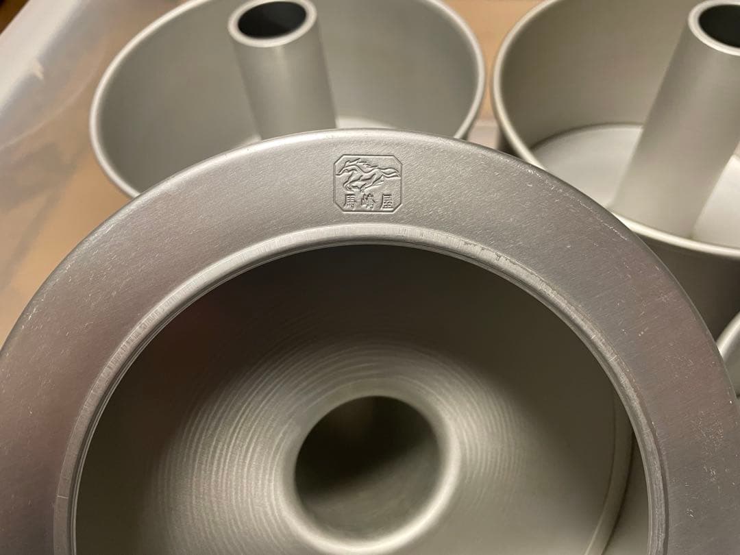 馬嶋屋菓子道具店　シフォンケーキ　型 18cm 6個セット　残り12