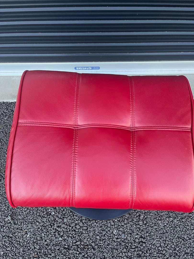 ニトリ　パーソナルチェア　オットマン　プリモ　BB レザー　最終値下げ