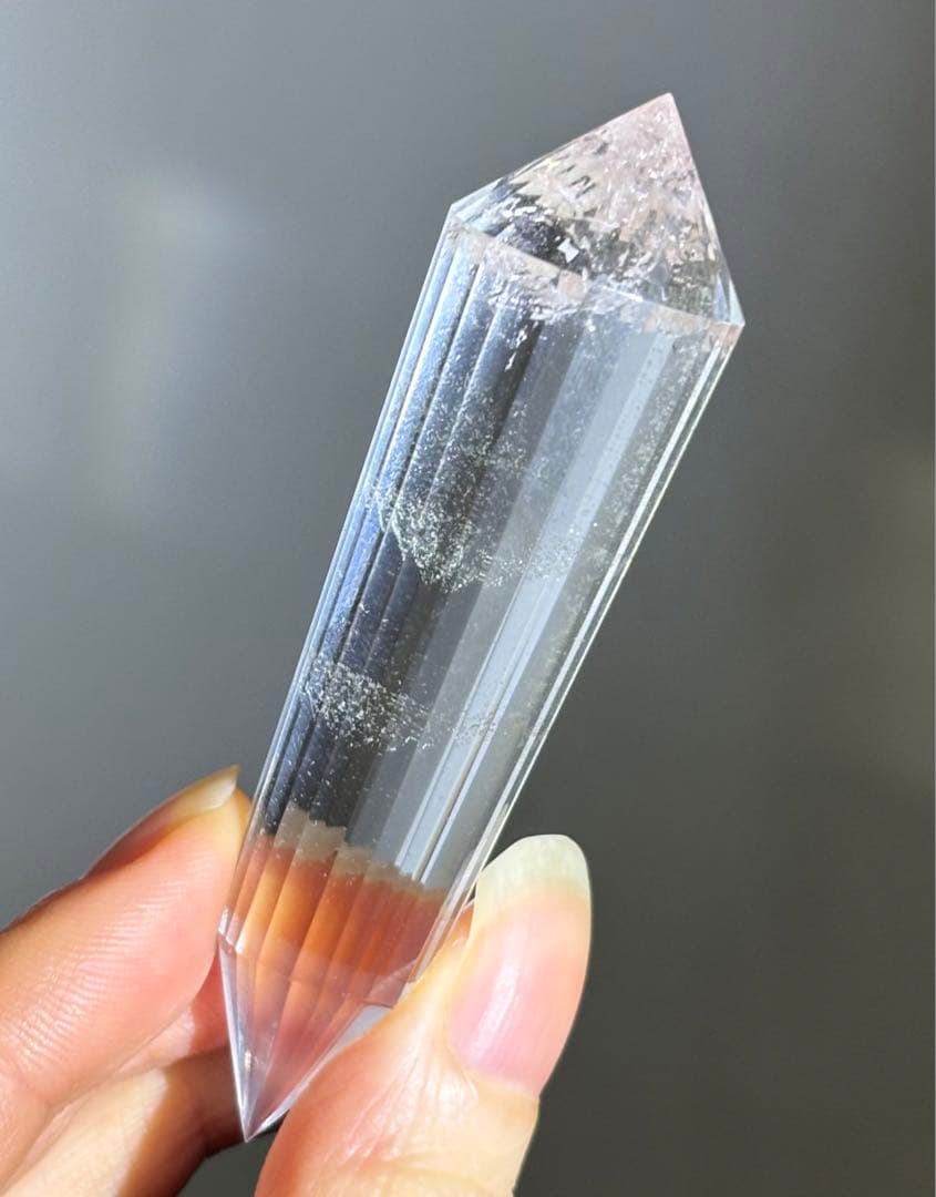 AAAグレード　レムリアンシードクリスタル　24面体　ヴォーゲルワンド　水晶　2