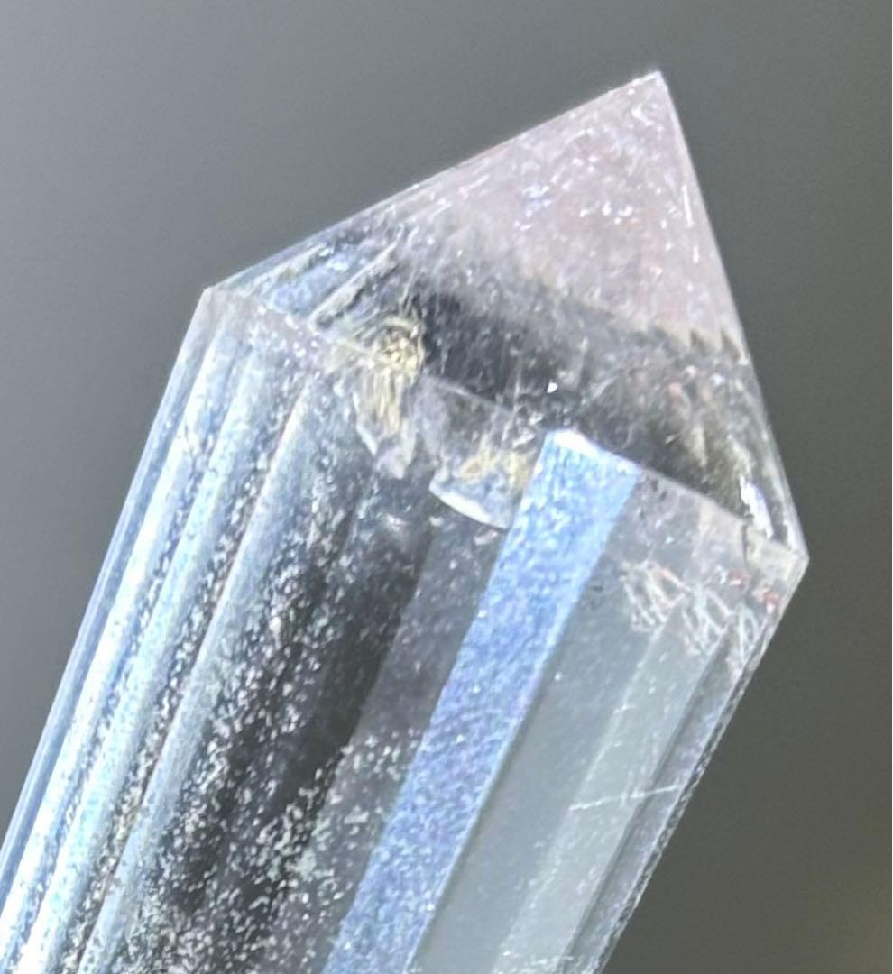 AAAグレード　レムリアンシードクリスタル　24面体　ヴォーゲルワンド　水晶　2