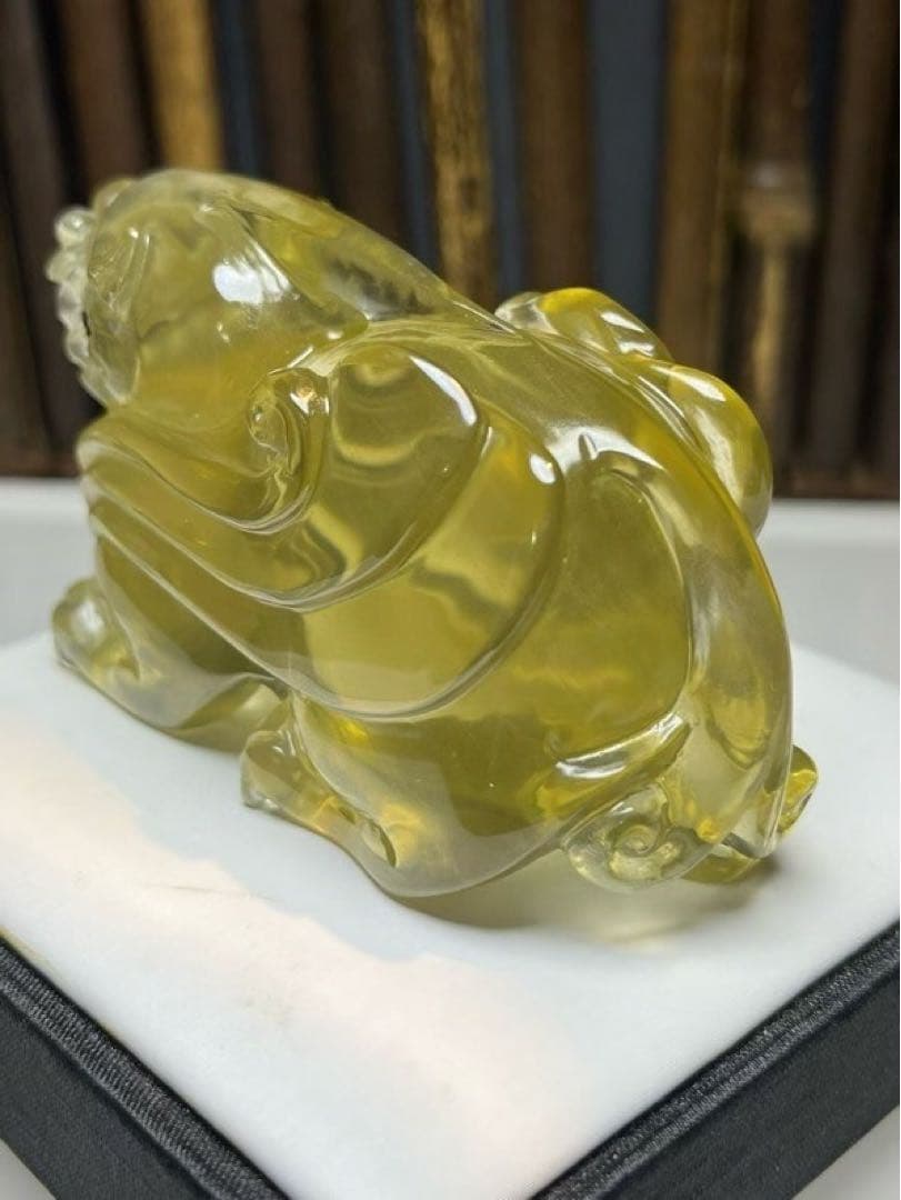 ⭐︎【天然】シトリン 置物 209.8g