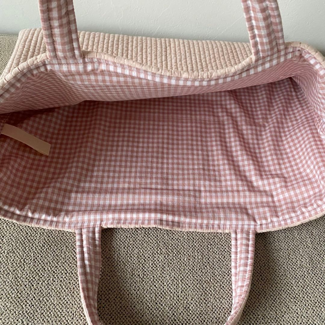 《ヌビキルト》入園入学グッズ　Mサイズ　3点(手提げ袋・上履き袋・体操着袋)