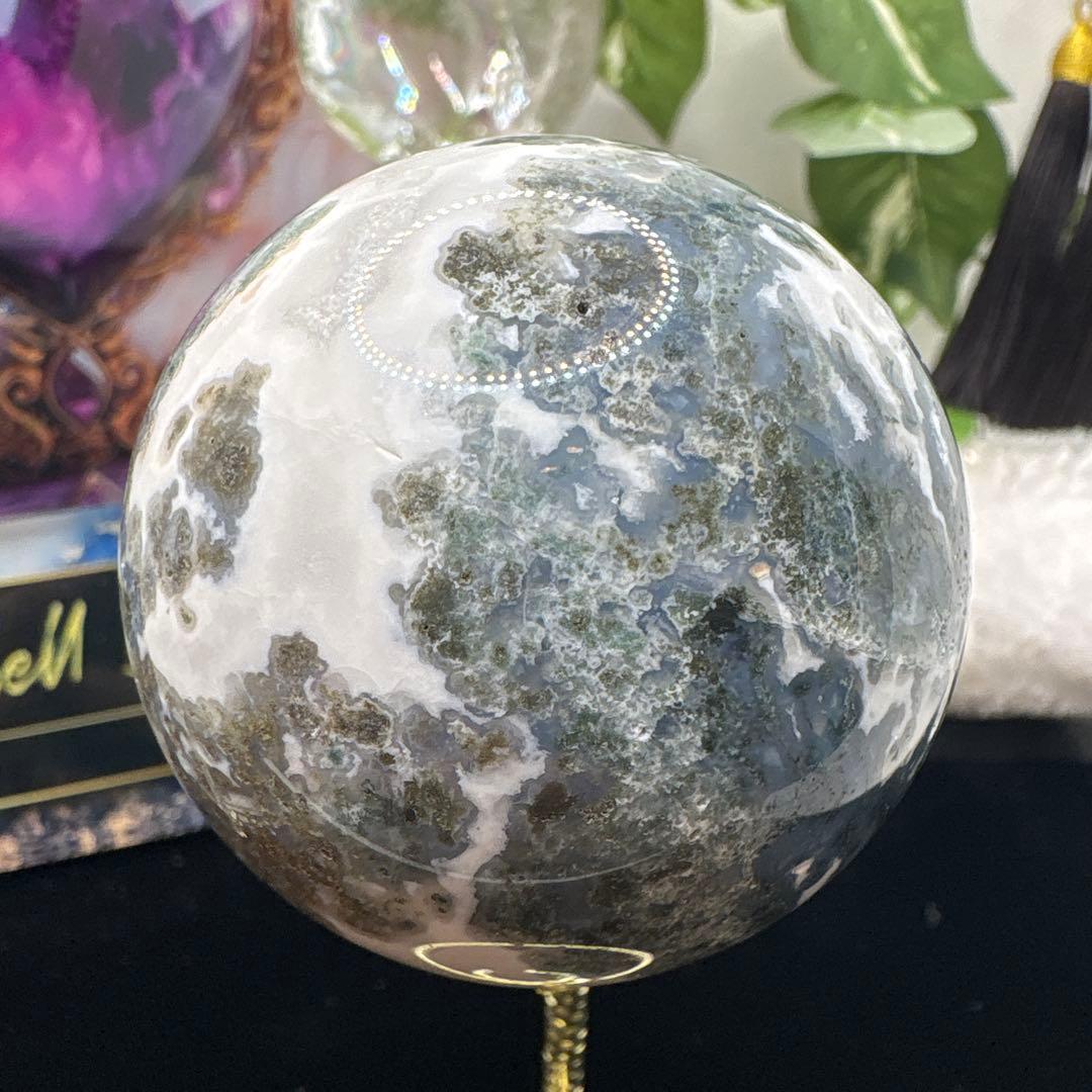 モスアゲートスフィアNo.887