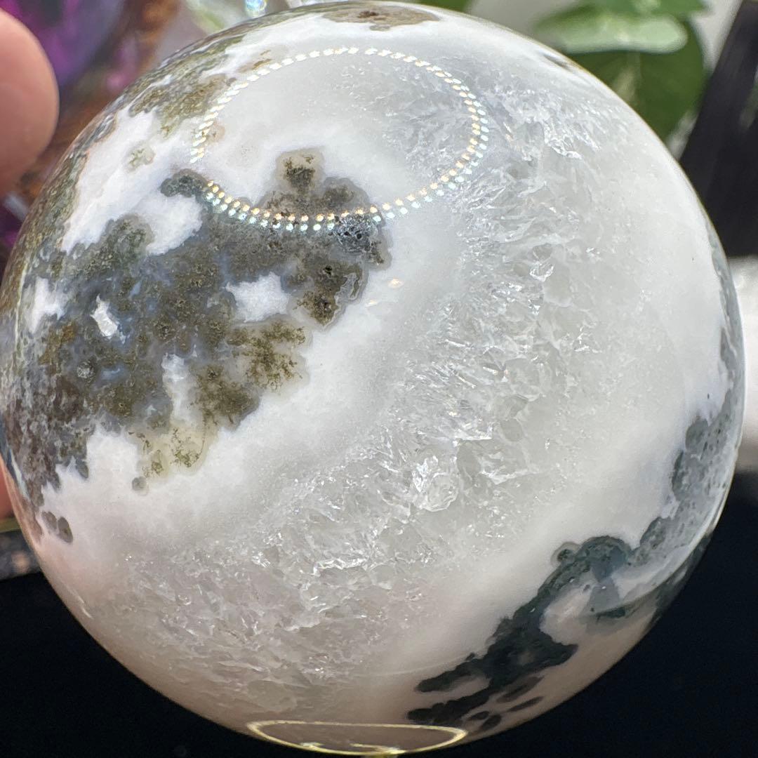 モスアゲートスフィアNo.887