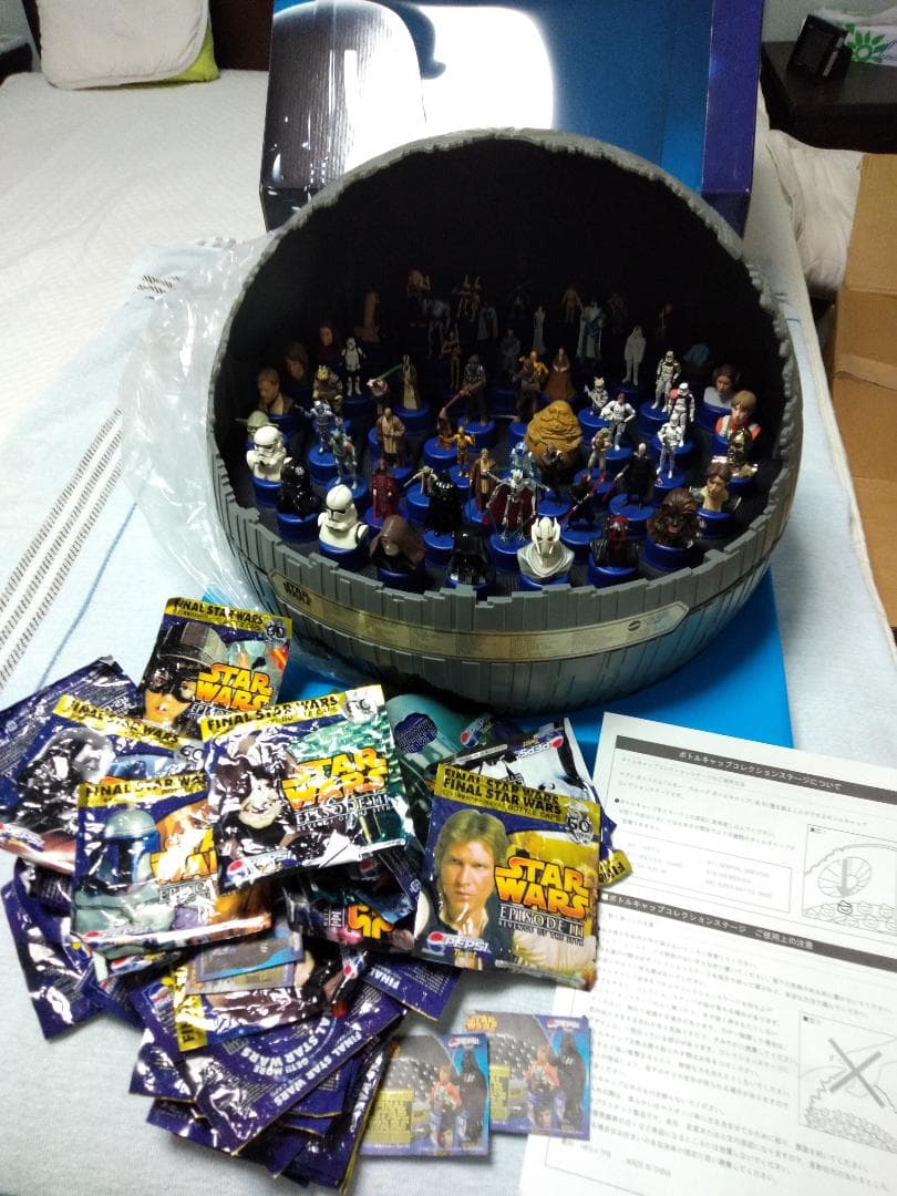 ペプシ×スターウォーズ EP3 ボトルキャップ コレクションステージ 60個