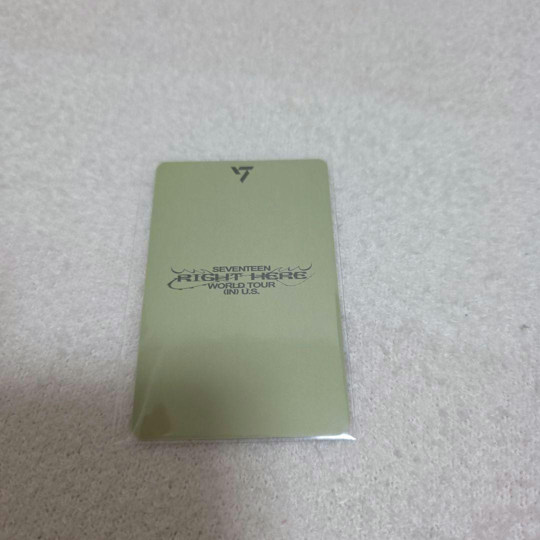 SEVENTEEN ジョシュア アメリカツアー会場限定トレカ ver.2